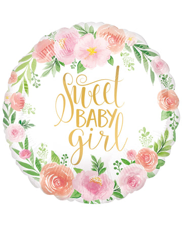 Folija balon za deklice, 43 kosov cm za otroško zabavo