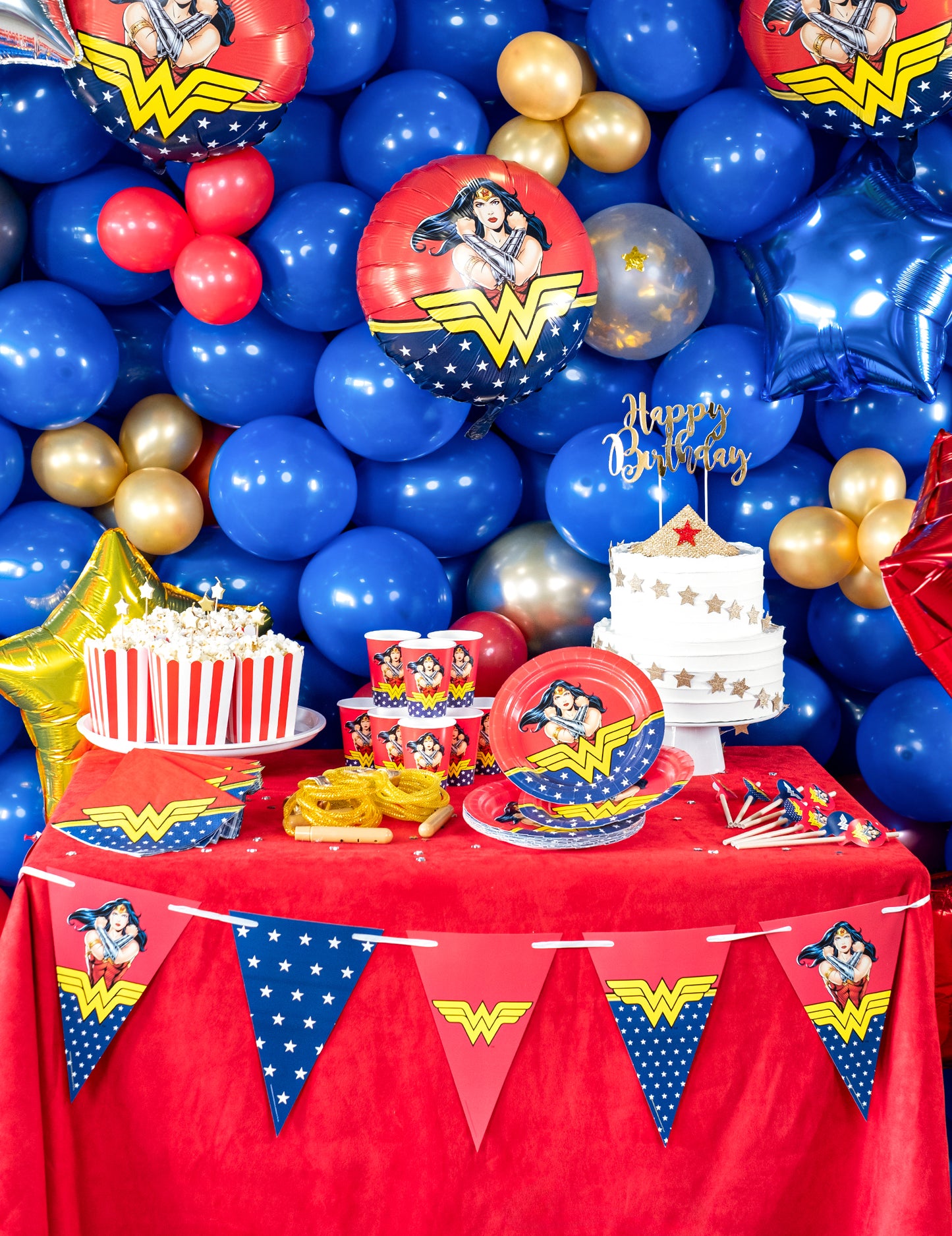 Aluminijast balon Wonder Woman