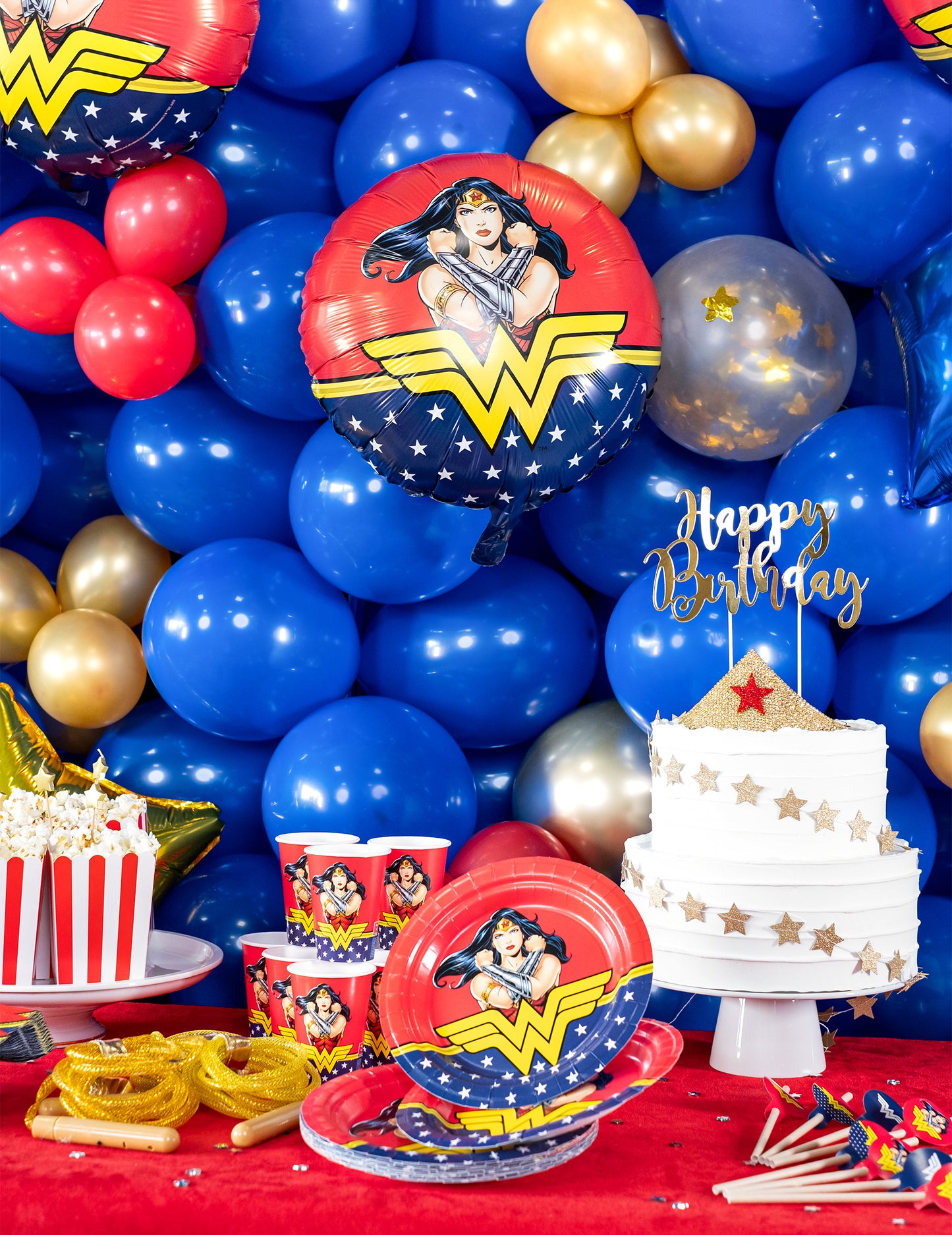 Aluminijast balon Wonder Woman