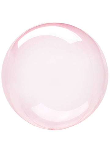 Roza kristalni mehurčkasti balon 25-30 cm