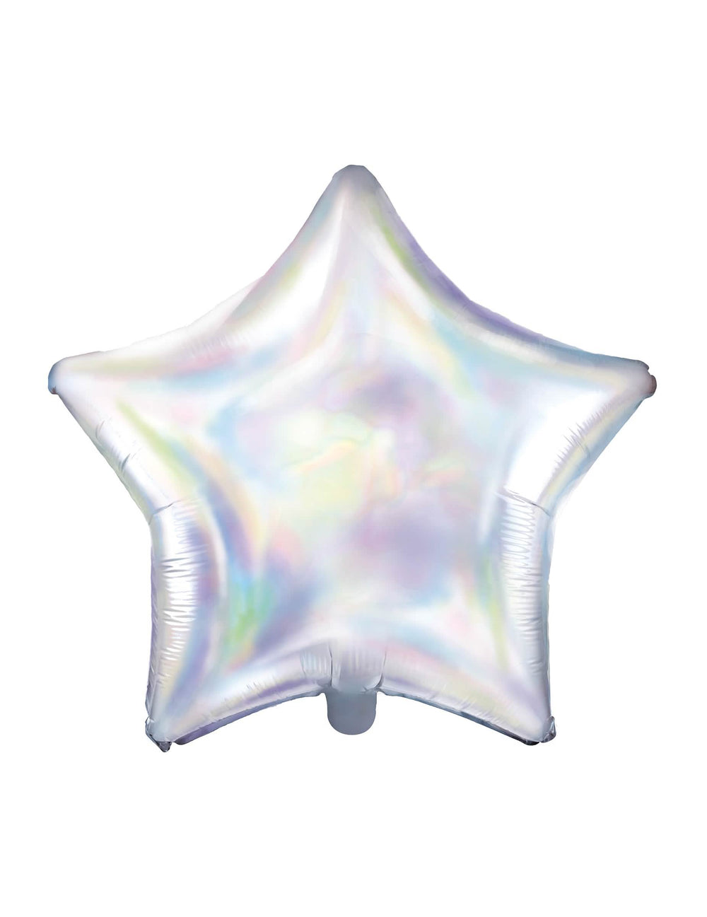 Aluminijast balon z mavrično zvezda obliko