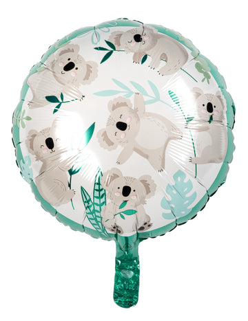 Aluminijasta žoga Koala 43 cm okraski za rojstni dan
