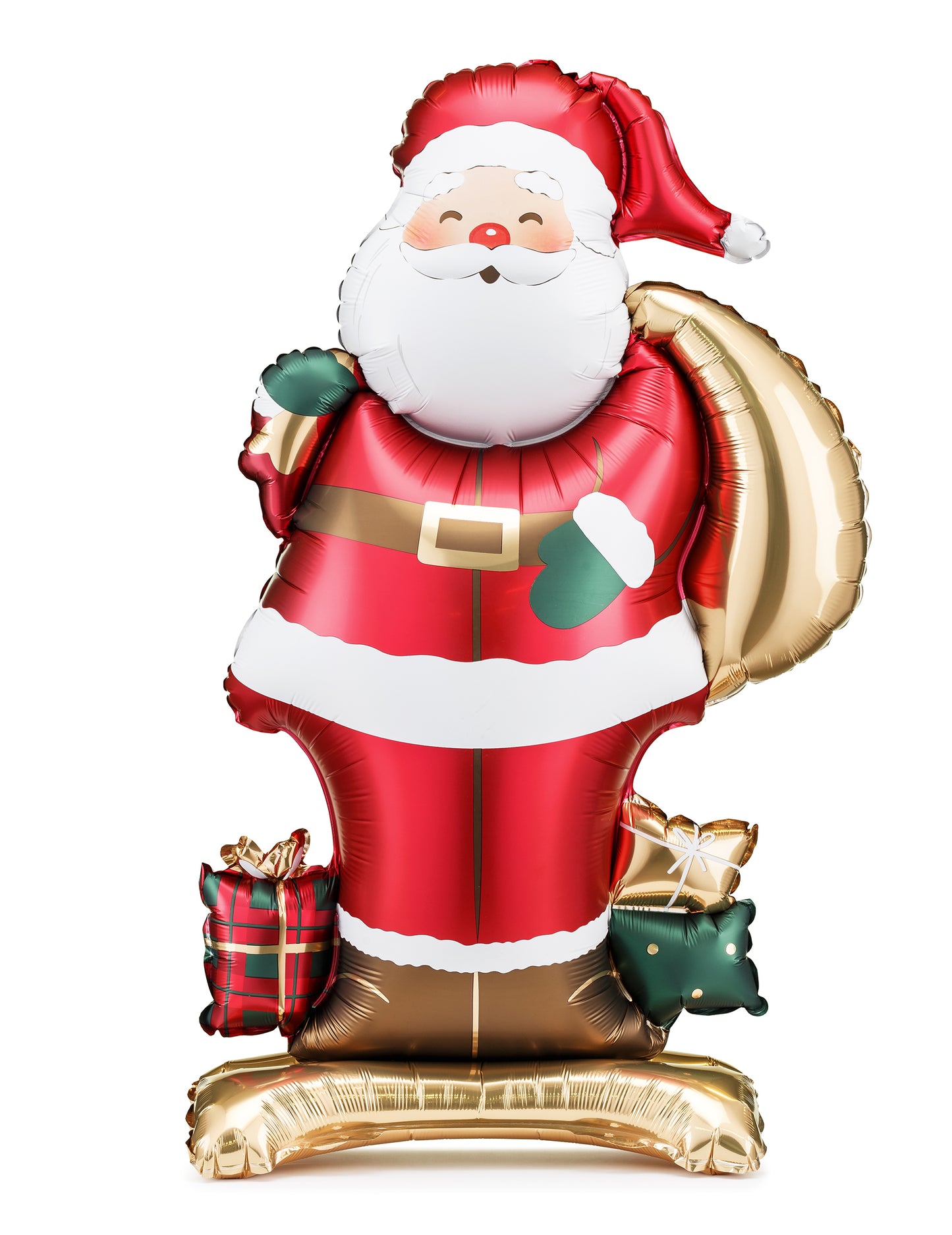 Aluminijasti balon stoječi Božiček 48,5 x 84 cm 