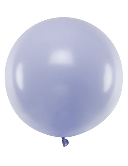 Ballon en latex géant lilas