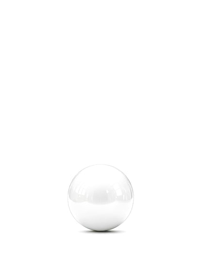 Velikanski balon bela zrcalna krogla 60 cm