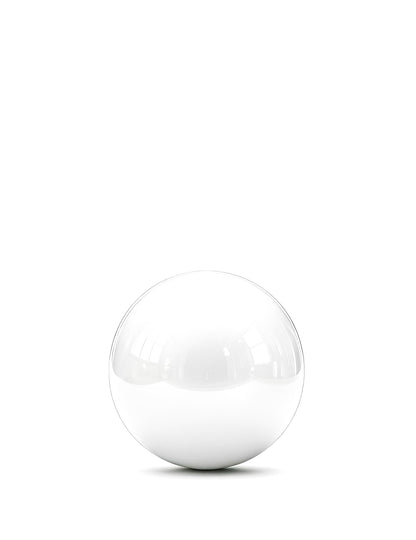 Velikanski beli balon zrcalna krogla 80 cm