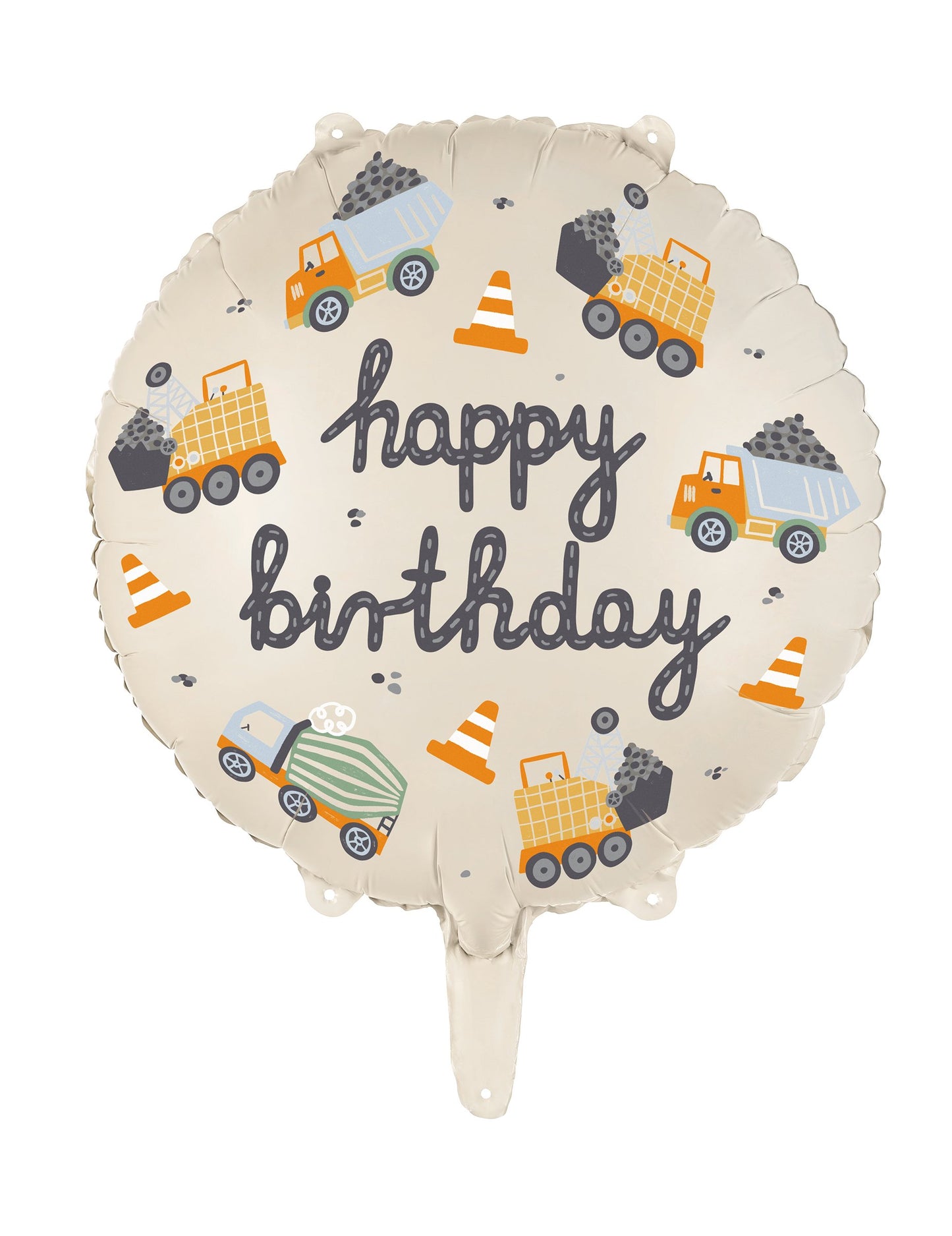 Happy Birthday Ballon Site Truck 45 cm