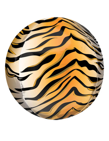 Balon s potiskom tigra 38 cm aluminij