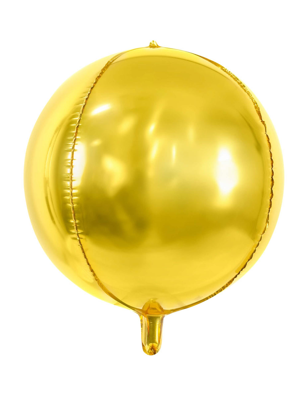 Kovinska zlatna aluminijasta sferična balon