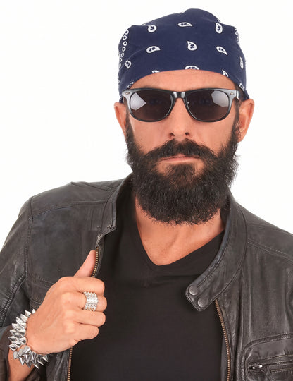 Bandana Biker ali Blue Cowboy