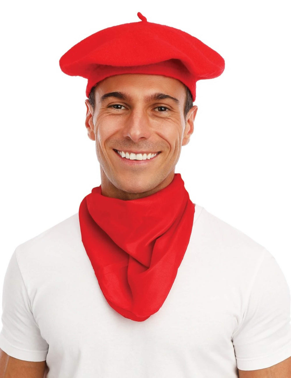 Pustni bandana za odrasli rdeča