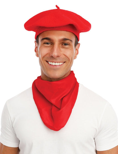 Bandana féria pour adulte rouge