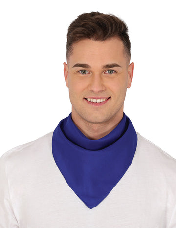 Navadna temno modra bandana