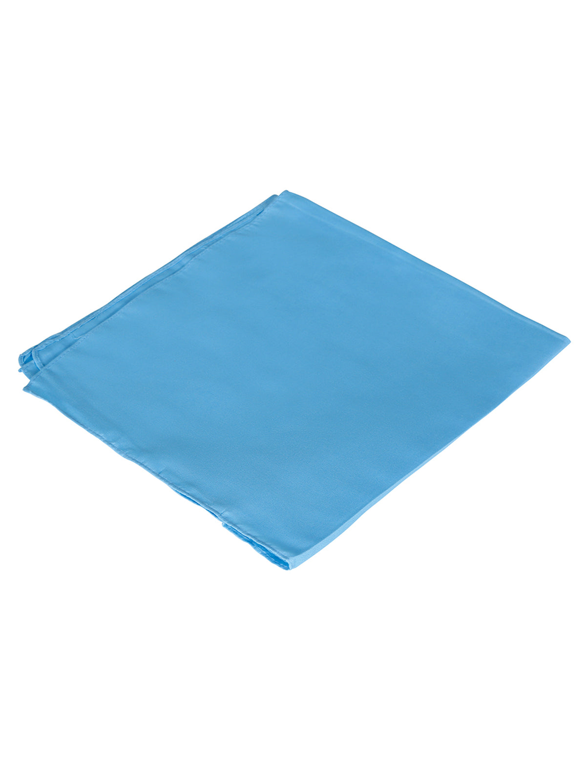 Vue pliée du bandana uni pour adulte