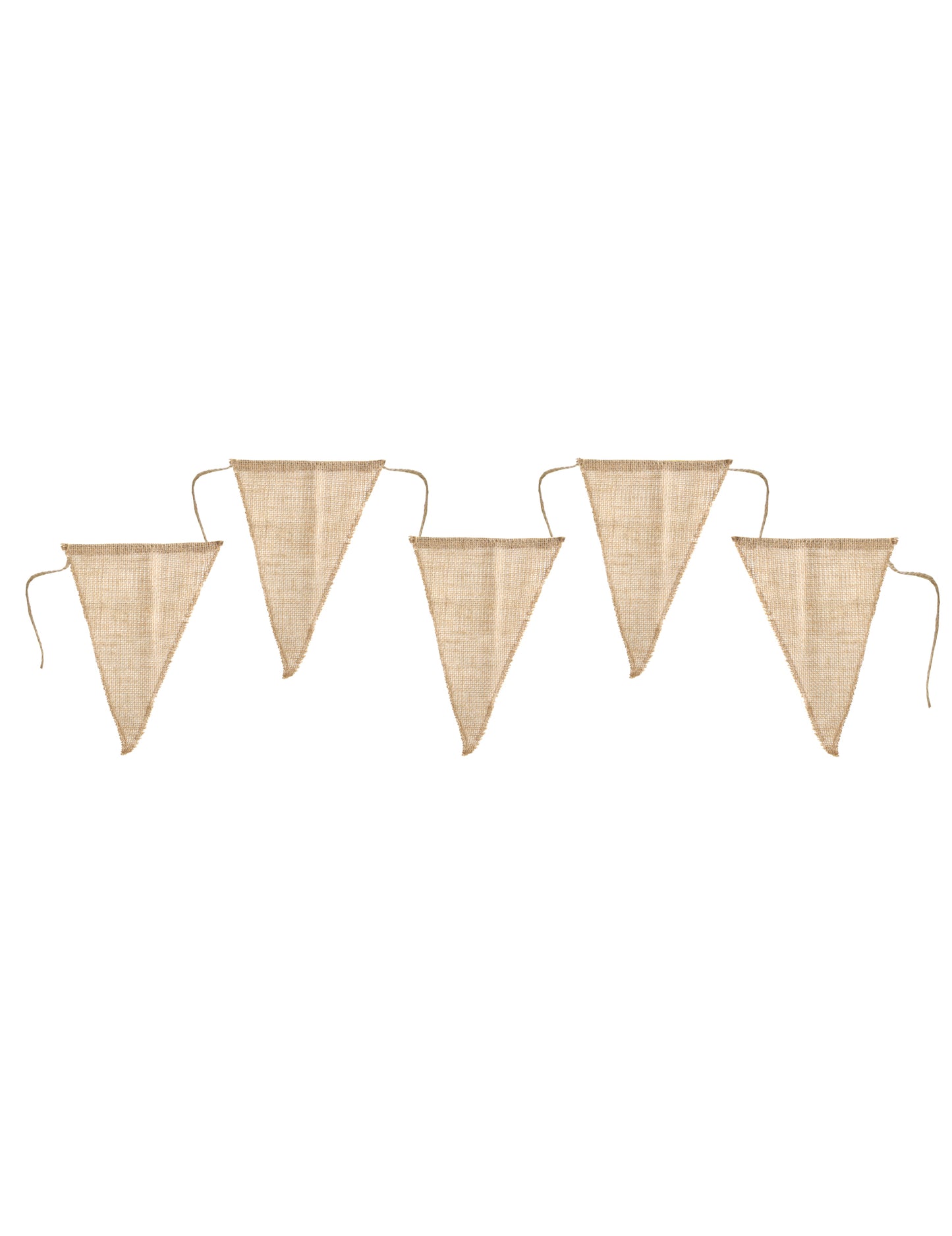 3-metrski venček iz jute za rustikalno poroko