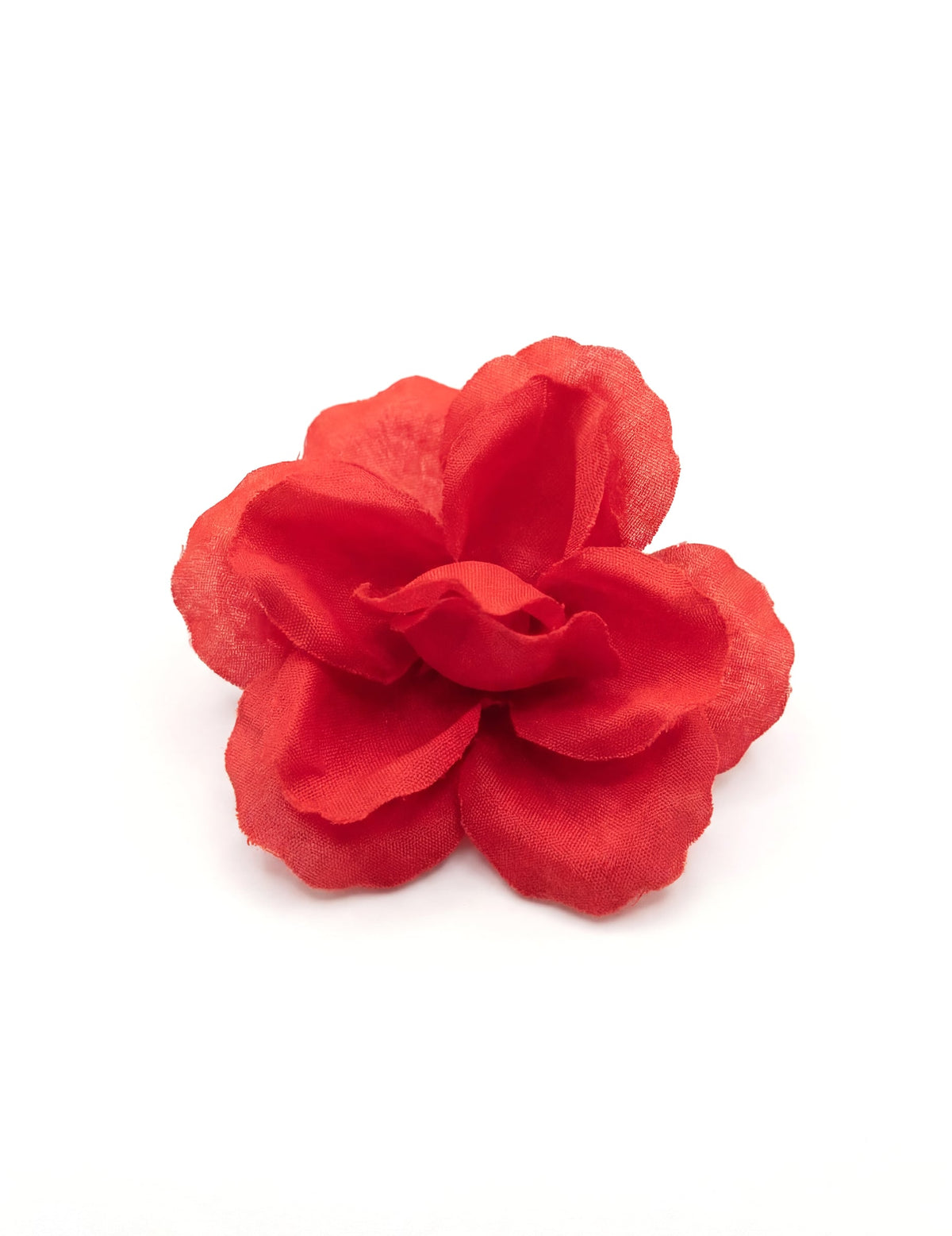 Vue d'ensemble de la barrette rose rouge pour adulte