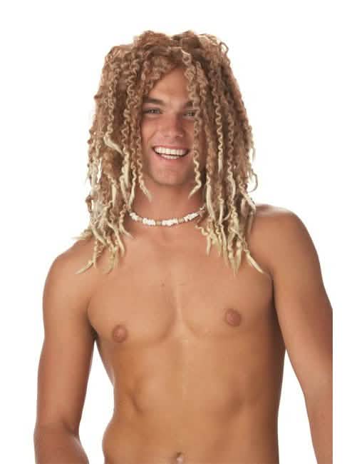 Svetla surferska lasulja z dreadlocki za moškega