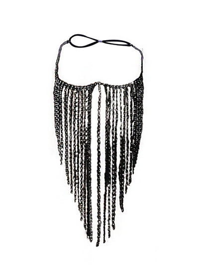 Nakit za obraz z resicami za odrasle