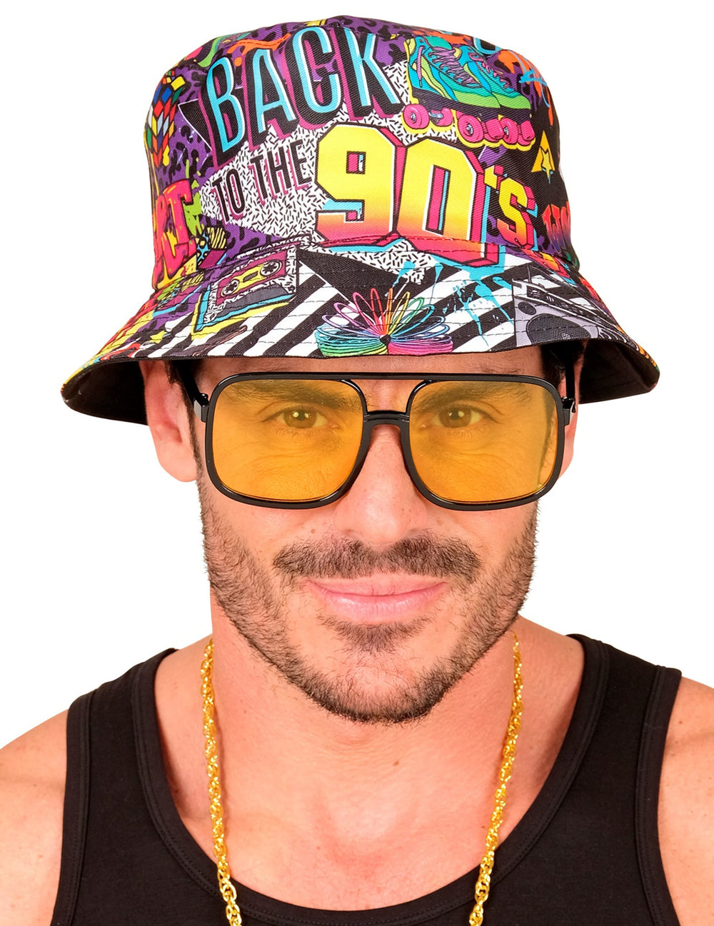 Bob back to the 90's pour adulte multicolore à motifs rétro