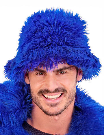 Bob en poils bleu foncé adulte