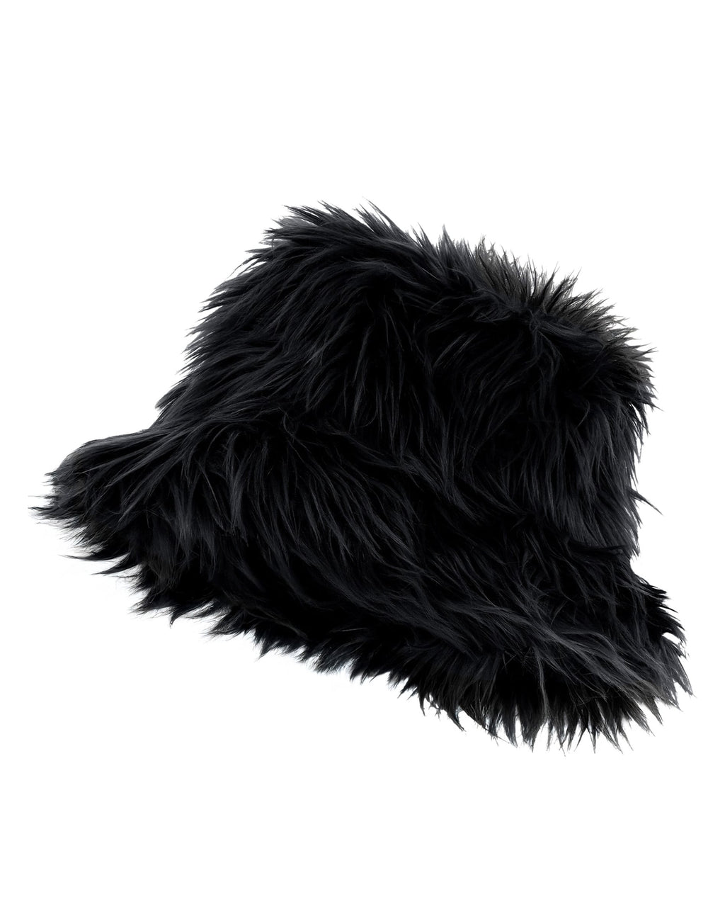 Vue de profil du bob en poils pour adulte