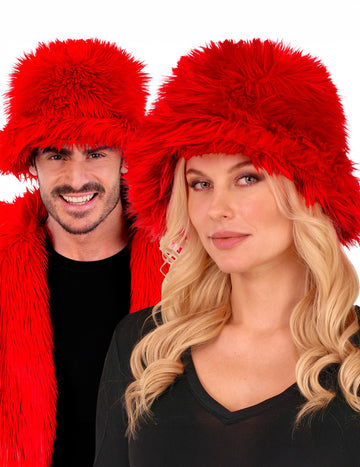 Bob en poils rouge adulte