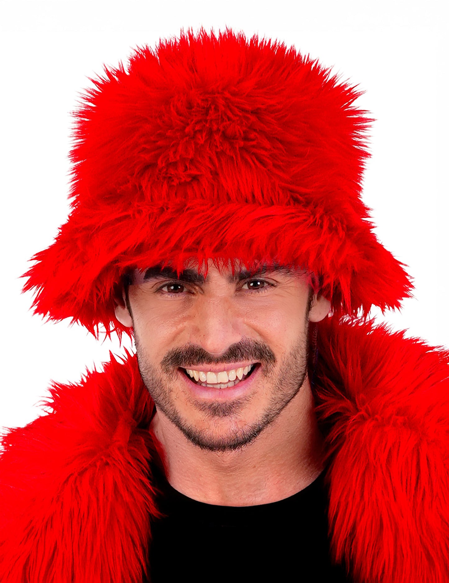 Bob en poils rouge adulte