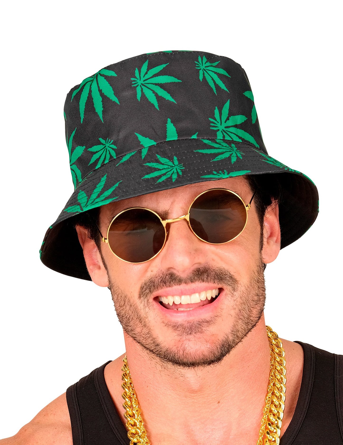 Rasta klobuk z listom za odrasle 