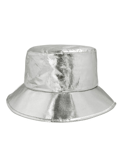 Srebrna kovinska kapa za odrasle