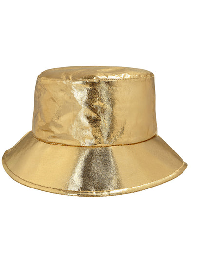 Zlat kovinski klobuk za odrasle
