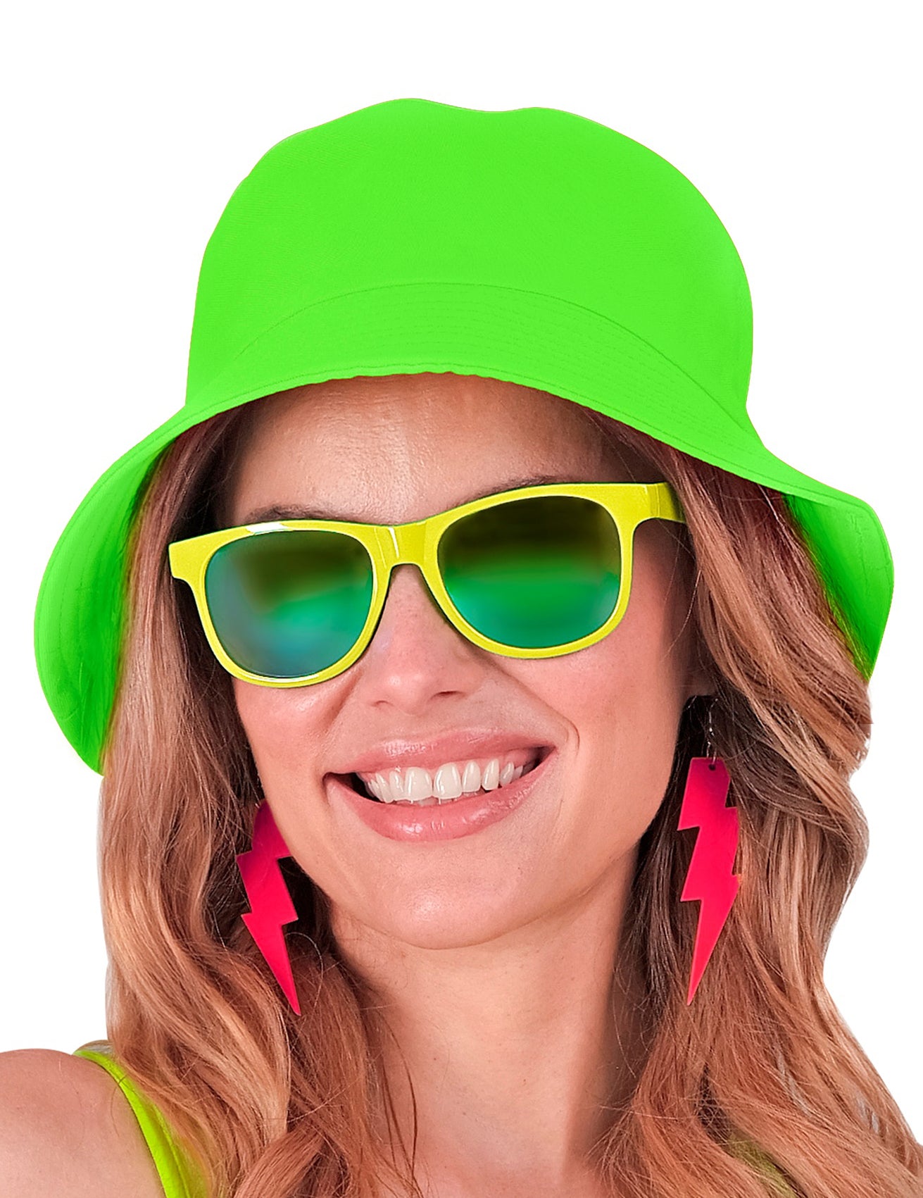 Odrasli fluorescentna zelena bob