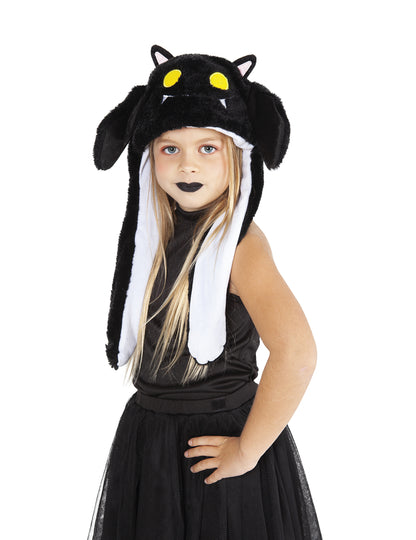Bonnet chauve-souris avec oreilles mobiles