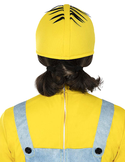 Vue de dos du bonnet de Minions™ pour enfant