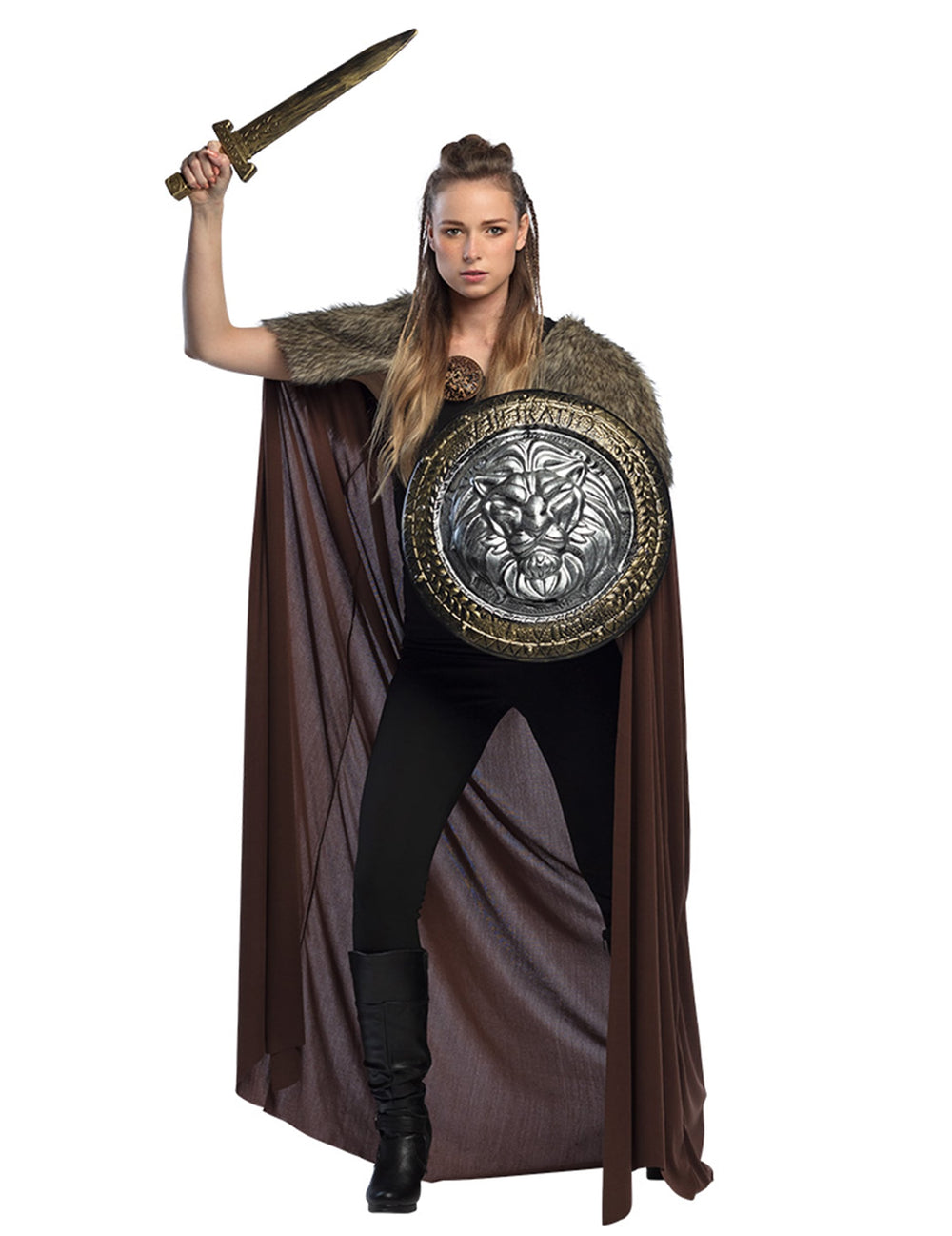 Mise en situation du Bouclier et Epée de Combat gladiateur