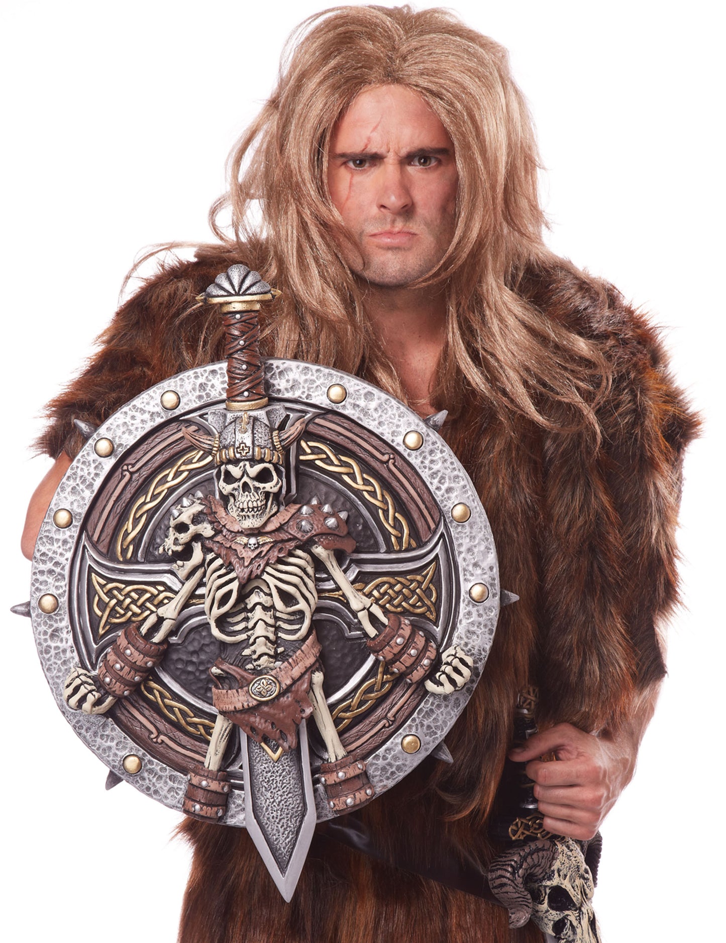 Plastični ščit in viking meč