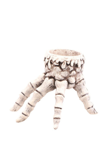 Skeleton Hand Candle Držalo 13 cm