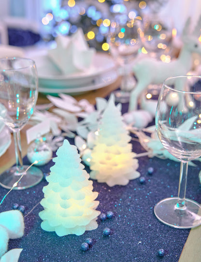 LED White Fir drevesa lučka 9,5 cm