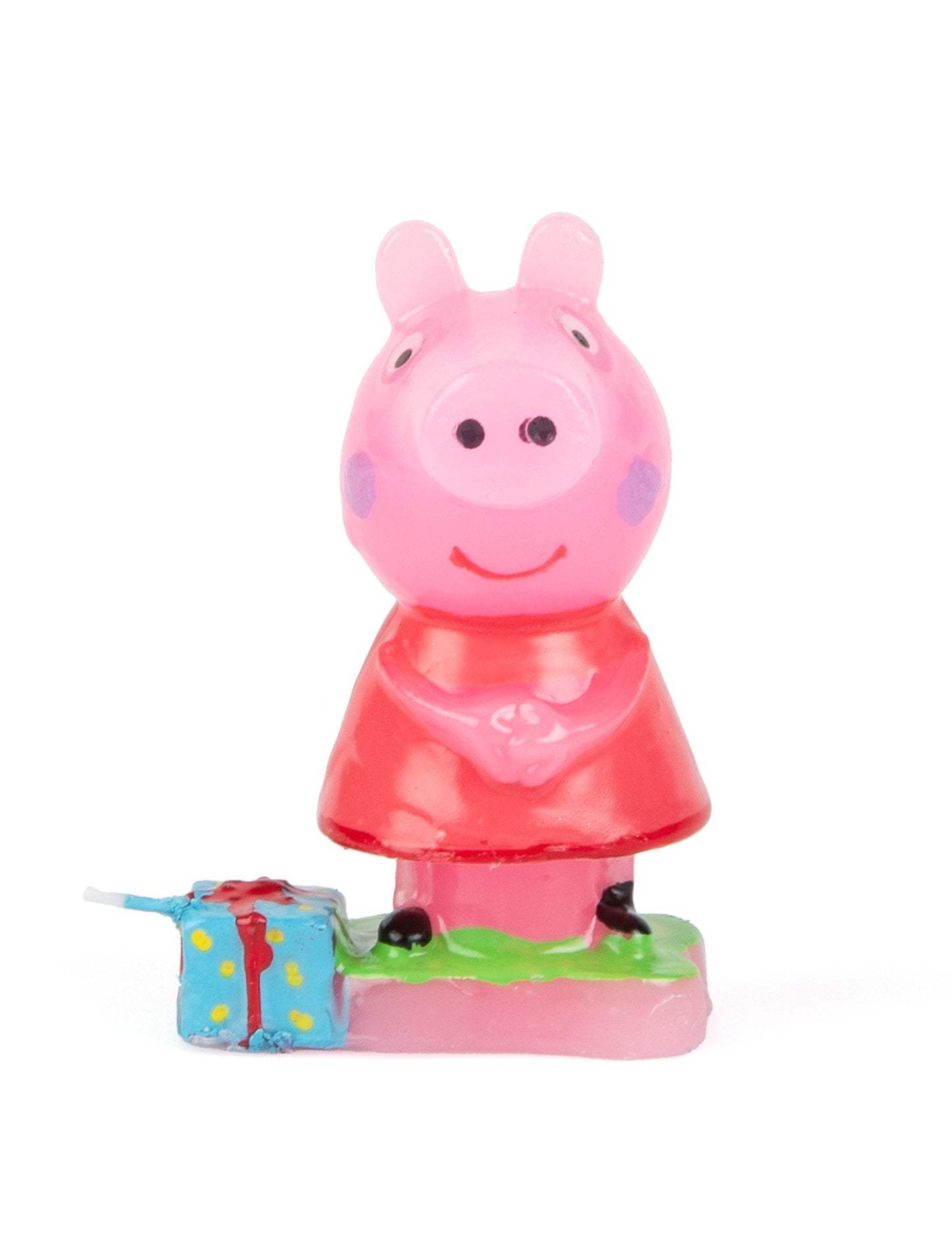 Sprednji pogled na svečko Peppa Pig