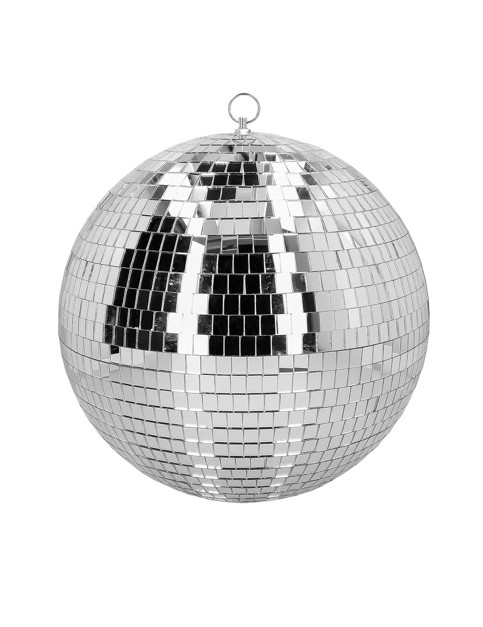 Boule à facettes disco pour décoration argentée