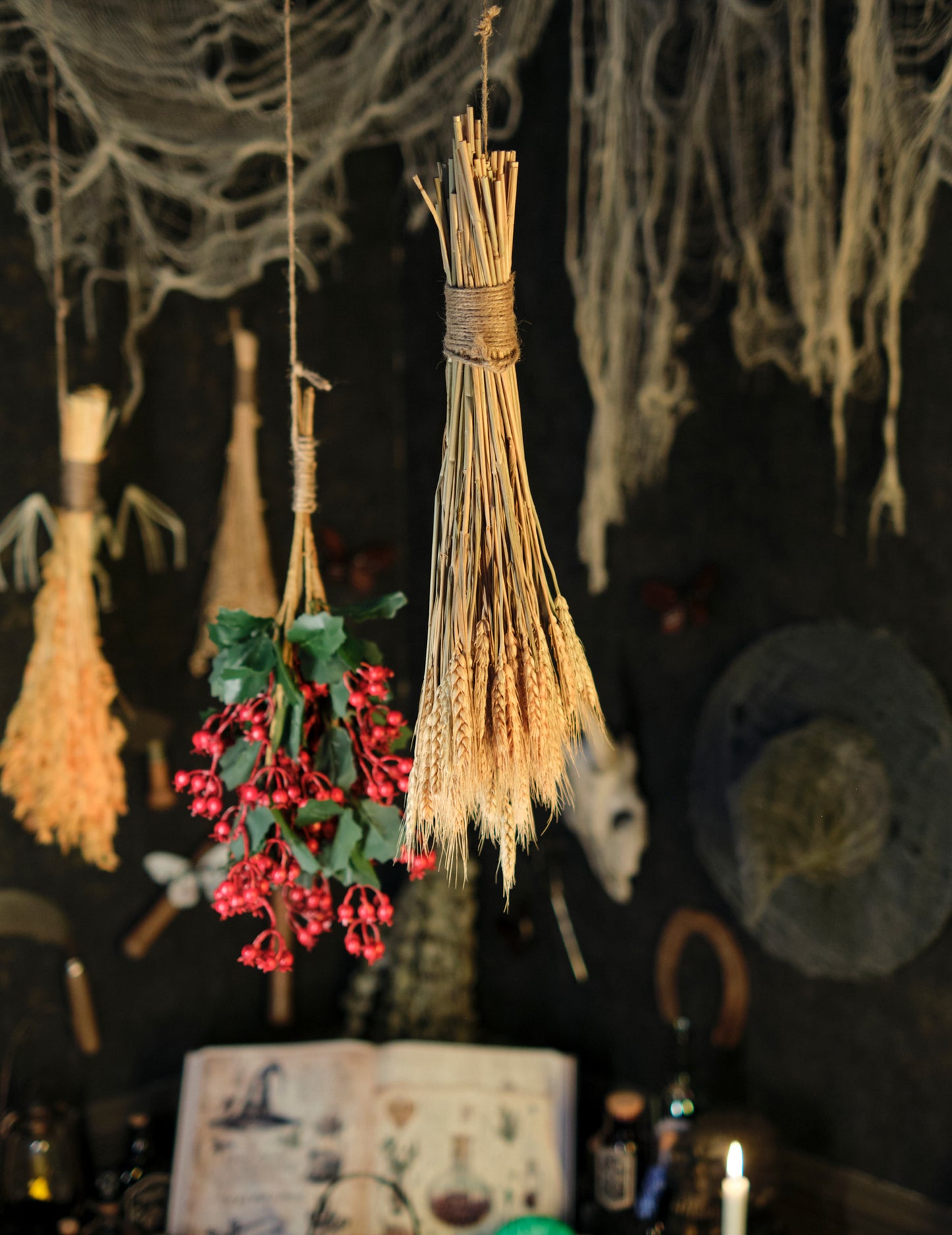 Šopek naravnih pšeničnih ušes 60 cm