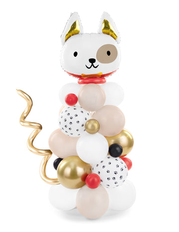 Šopek balonov za pse 155 x 83 cm 64-delni komplet