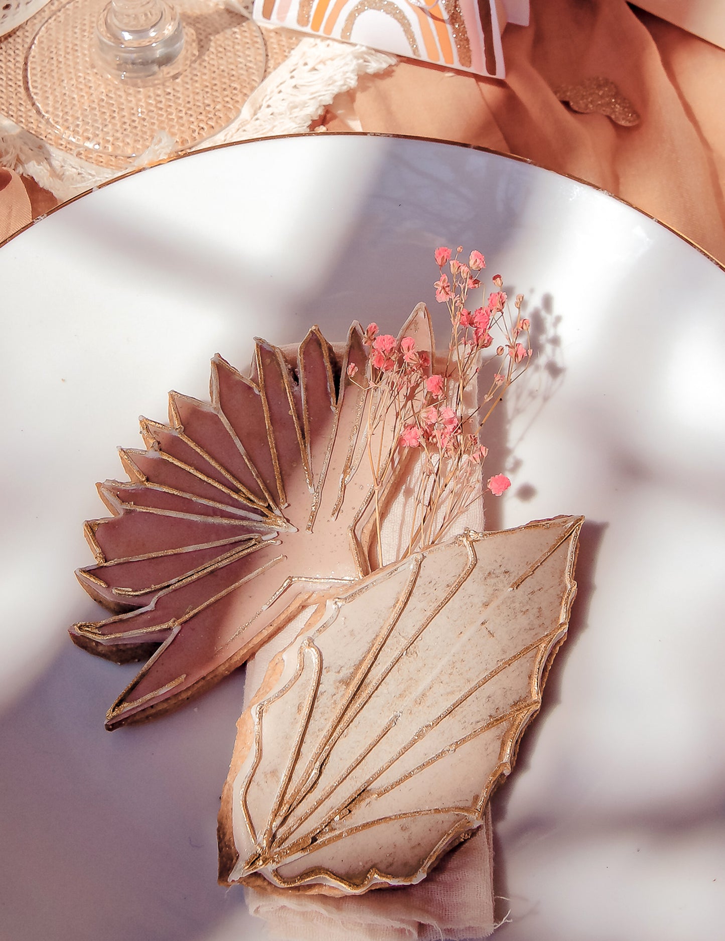 Šopek posušenih rožnatih gipsofil 25g za dekoracijo