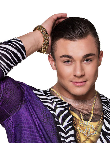 Zapestnica za odrasle zlate bling