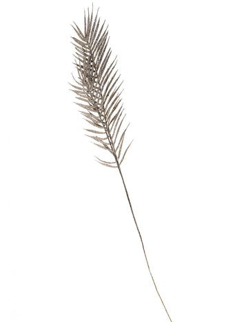 Zlata bleščeča praprotna veja 1m 