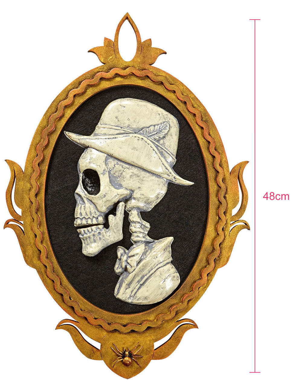 Dimenzije portretnega okvirja skeletnega gospoda