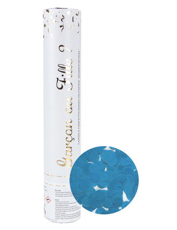 Modri spol razkriva konfete topove 28 cm