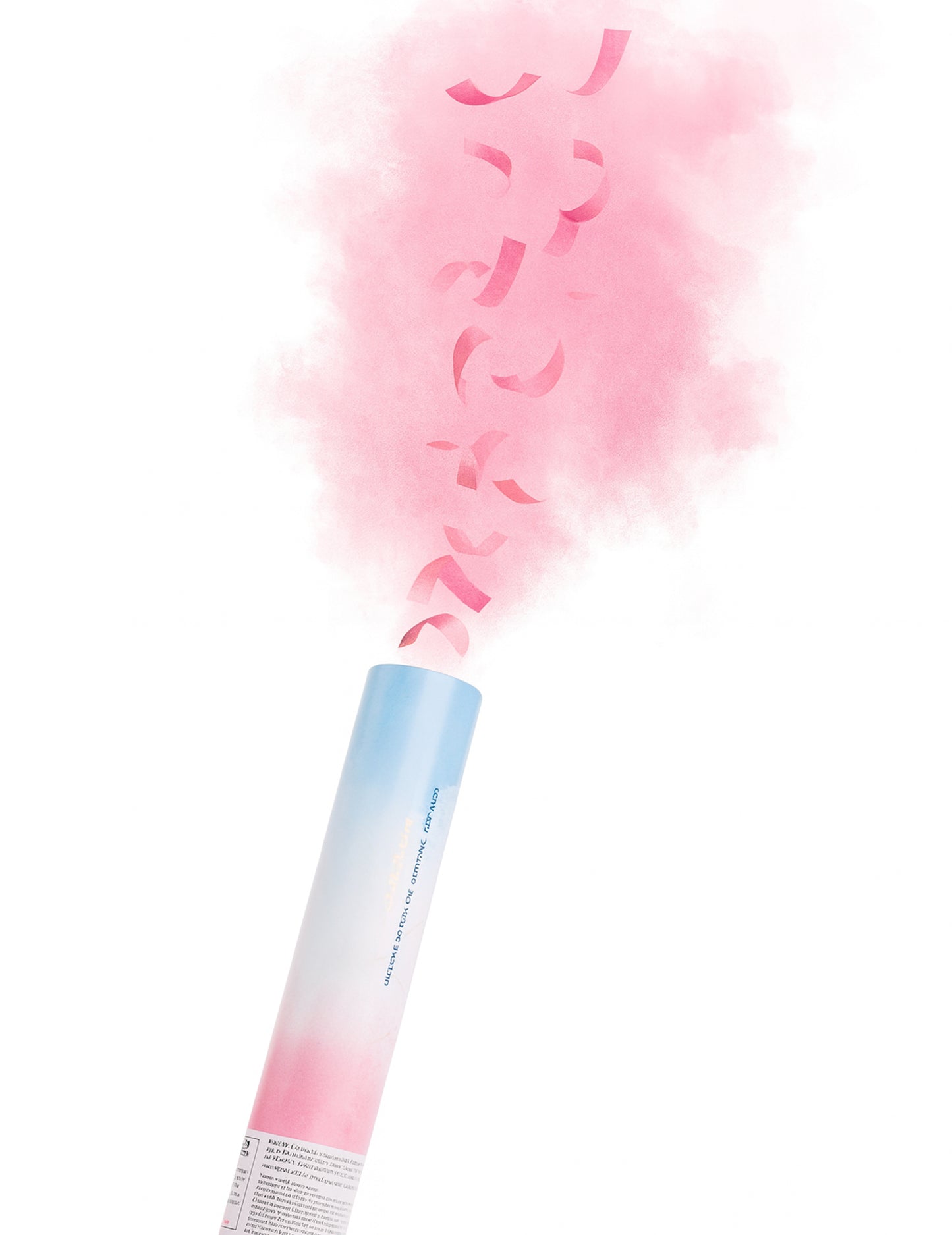 Smodni topovi in roza konfeti 30 cm