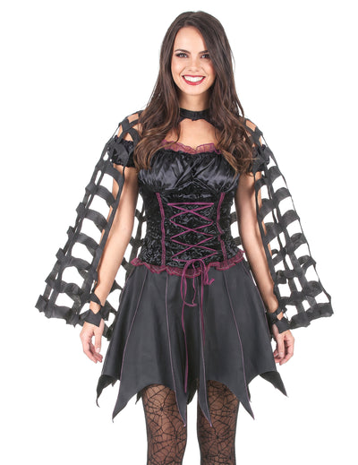 Halloween Woman Spider Cape