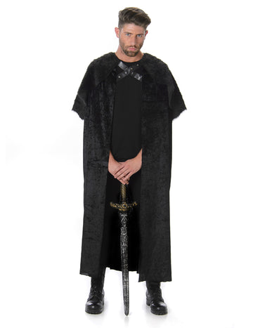 Cape z moškim krznom