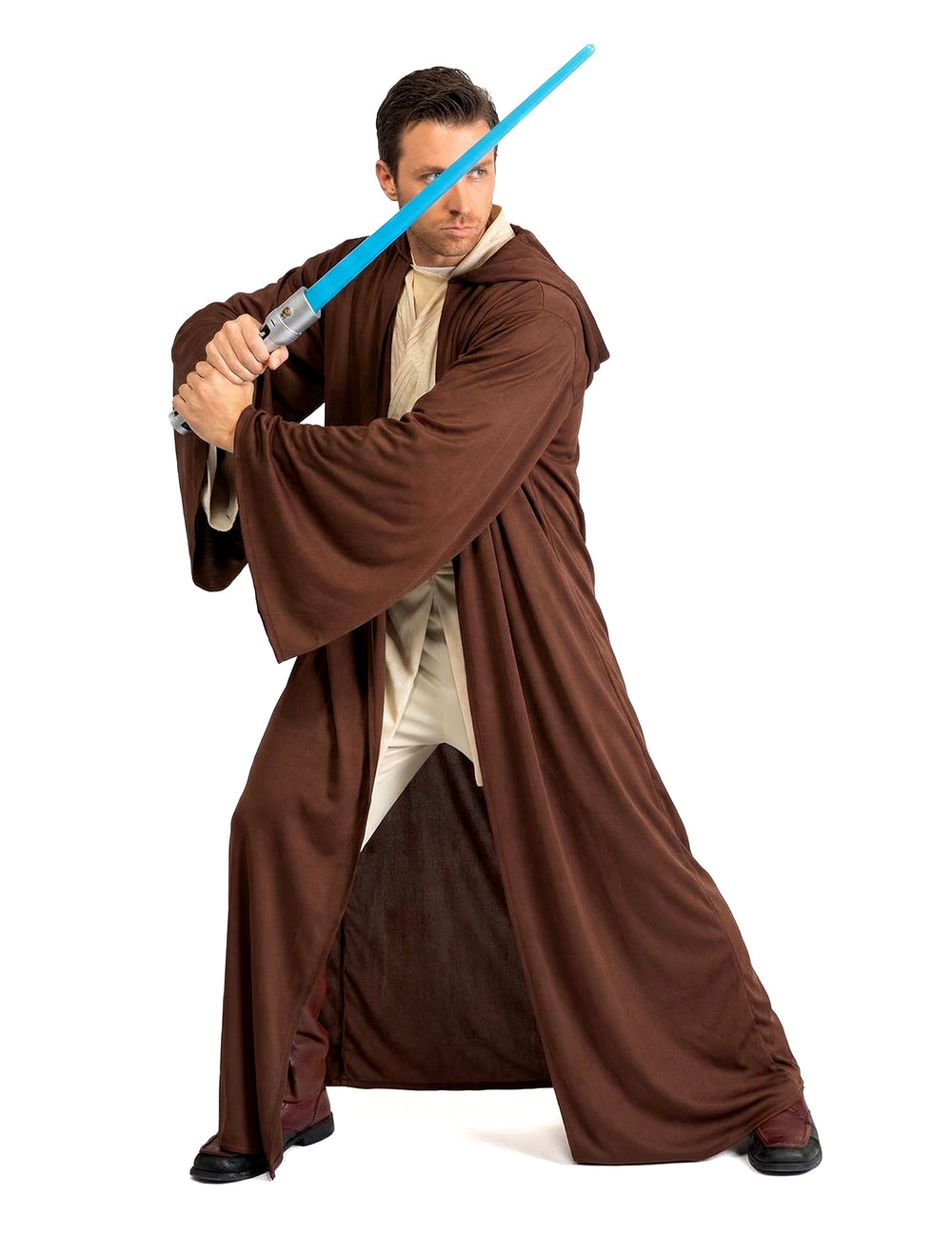 Cape classique Jedi Star Wars pour homme marron